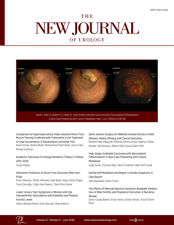 The New Journal of Urology Volume: 21 Issue: 2