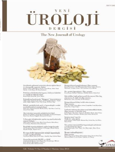 Yeni Üroloji Dergisi Volume: 9 Issue: 2